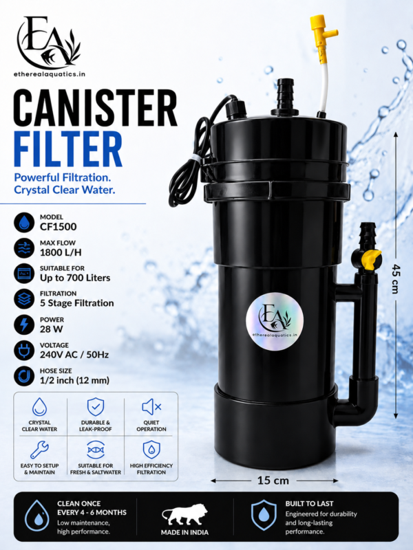 Canister filter EACF1500 Canister filter EACF1500
