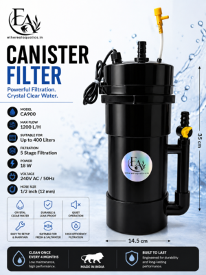 EA CF900 Canister Filter – 1200 LPH